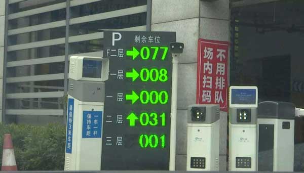 停車場誘導(dǎo)屏系統(tǒng)為司機(jī)和公司帶來什么好處